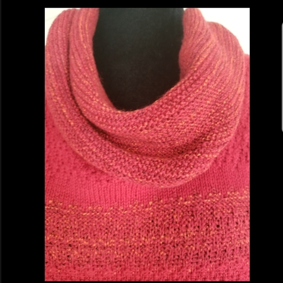 Coldwater Creek Poncho Style Sweater - Picture 4 of 4